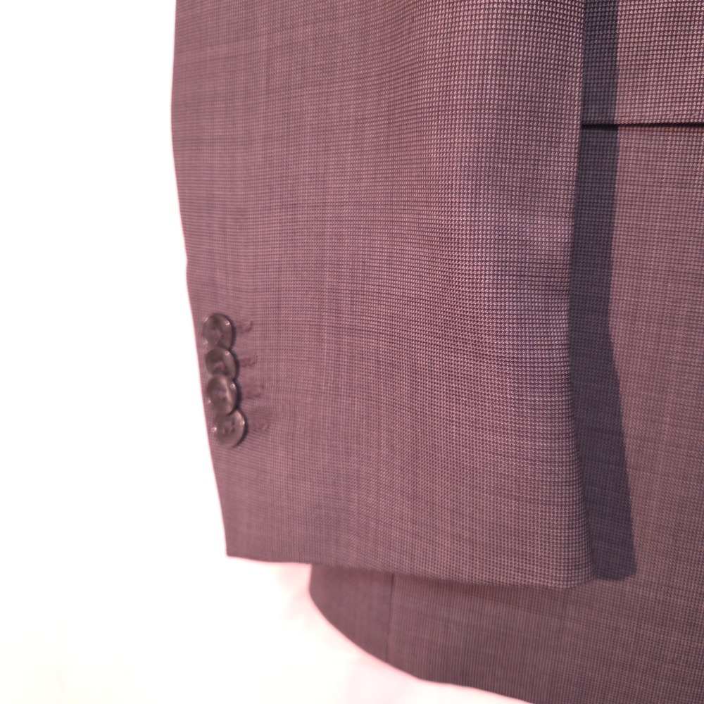 Luigi Bianchi Mantova Blazer Men's 48 Gray Wool 2-Button Sport Coat Italy Zegna - Picture 5 of 15